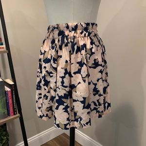 Floral Print Skirt